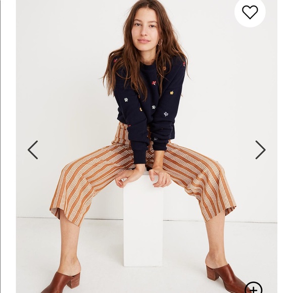 Madewell Pants - NWT Madewell Emmett crop wide leg pant